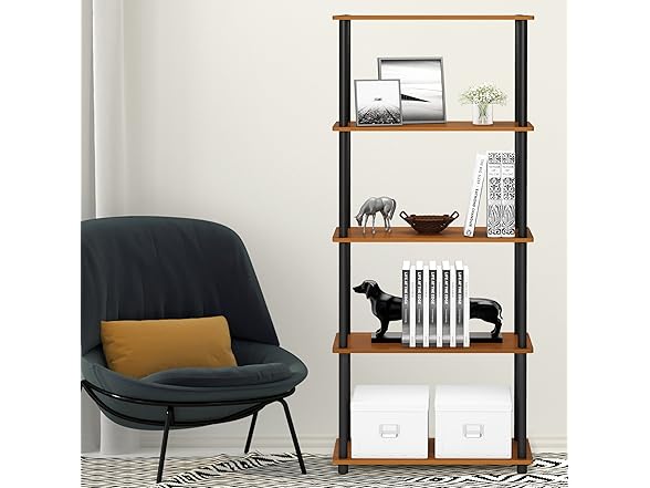 Furinno Turn-N-Tube 5-Tier Multipurpose Shelf