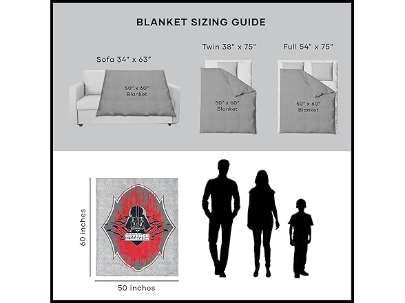 Northwest Star Wars Throw Blanket