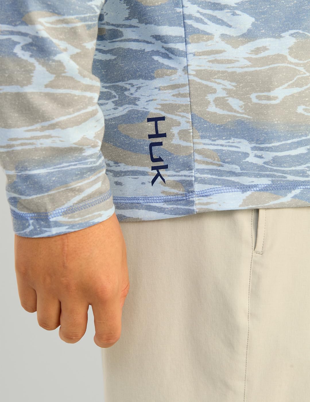 HUK Men (XL) Leeward KC Scott Performance Shirt - Gallery 10