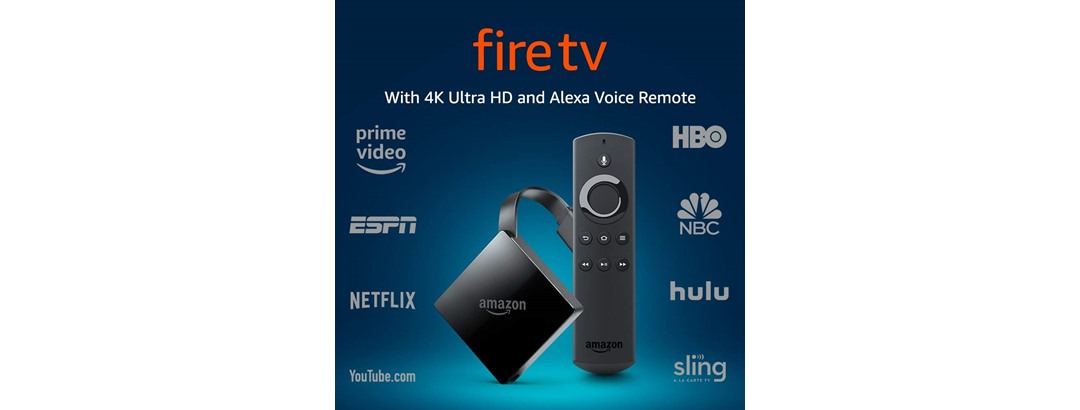 Amazon Fire TV w/ 4K & Alexa Voice Remote