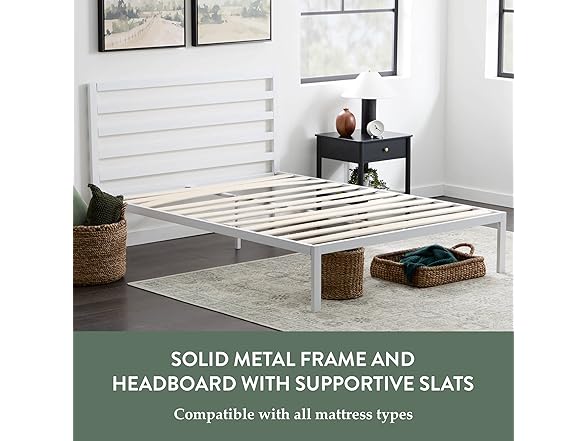 Edenbrook Cassidy Metal Bed Frame Twin