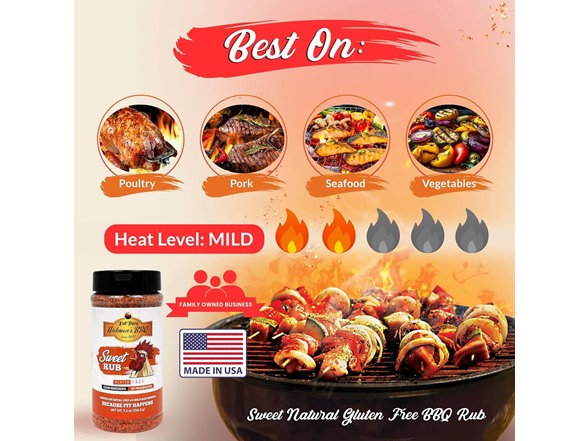 (4pk) Fat Boy Hickman's BBQ Bestselling Rubs & Sauces