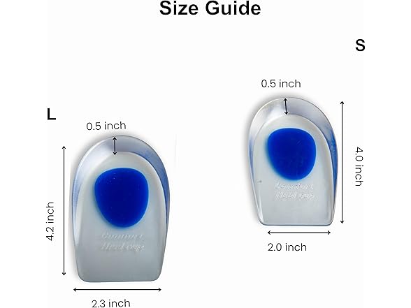 Wonder Care Gel Heel Cushion for Heel