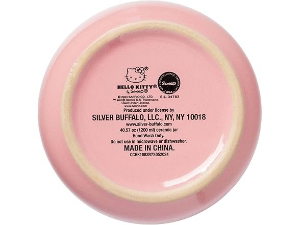 Hello Kitty Halloween Ceramic Jar w/Lid
