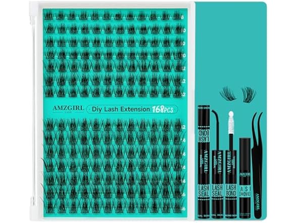 AMZGIRL LASH lash clusters kit