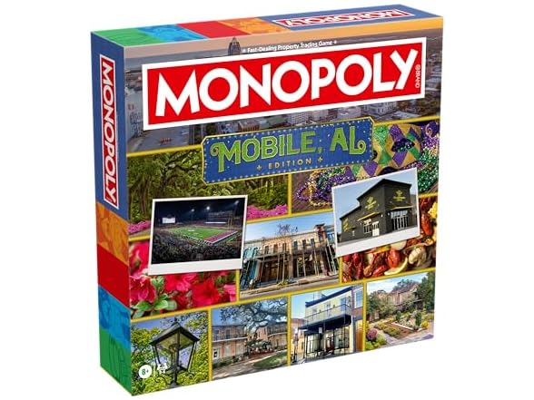 Monopoly Board Game – Mobile, AL Edition