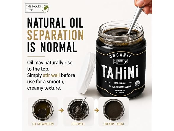 Organic | Black Tahini Paste 16 oz