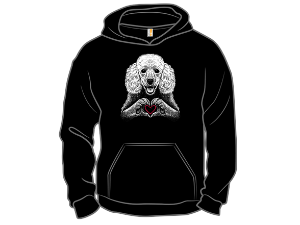 Poodle Heartmark