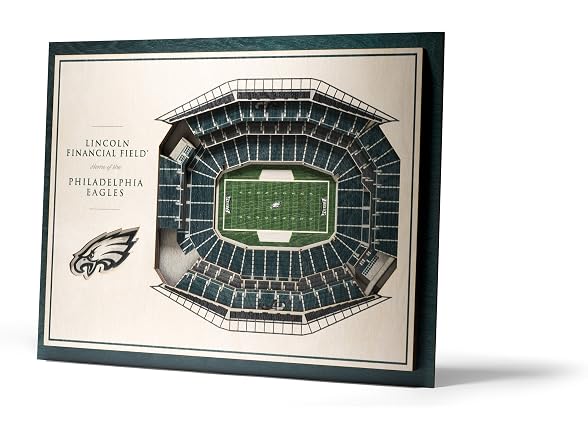 PHILADELPHIA EAGLES NFL 5-Layer StadiumViews Art