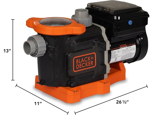 BLACK+DECKER 1.5 HP Variable Speed In (115V/230V)
