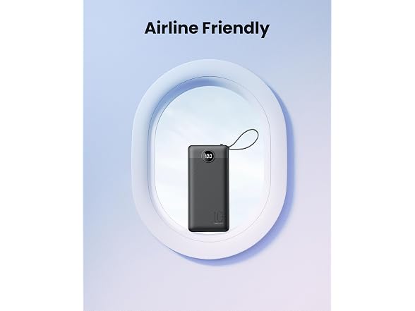 Coowisty 10000mAh Slim Power Bank USB-C