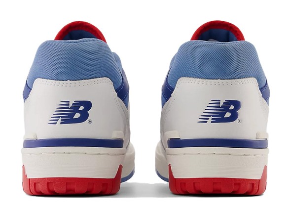 New Balance 550 Shoes Men's White/Red