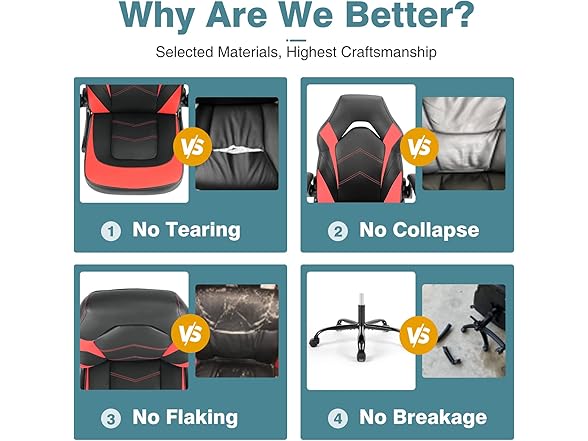 OLIXIS Gaming Chair Ergonomic Office Chair