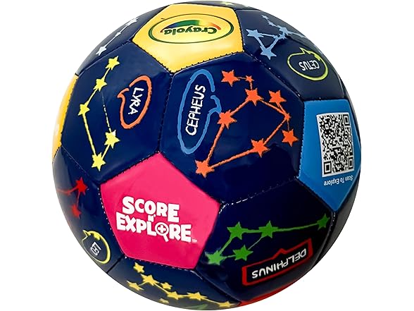 Crayola Official Soccer Ball - Unisex Kids - Constellation Size 5