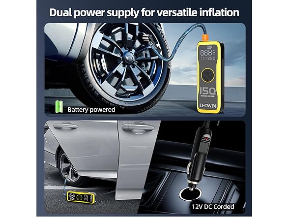 Digital Tire Air Pump