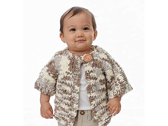 Bernat Baby Blanket Yarn, 3.5 oz, Little Sand Castles