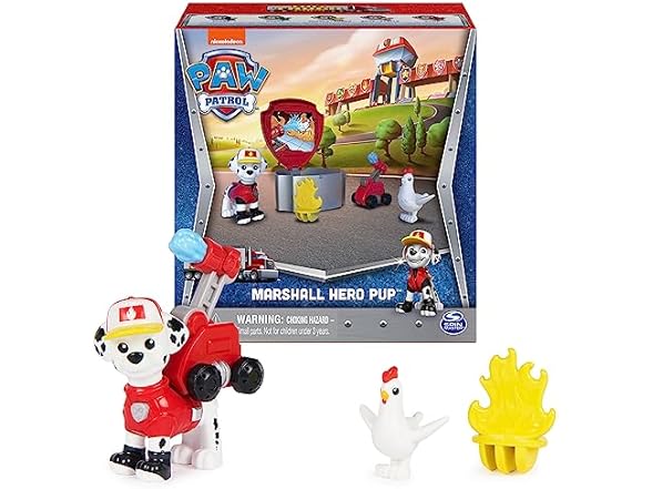 Paw Patrol, Big Truck Pups Marshall Action Figure