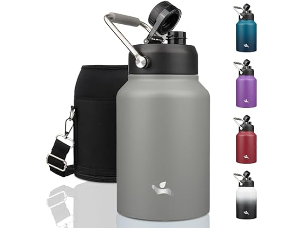 $16.99, Was $24.63, 31% Off! Konokyo Half Gallon Jug with Handle,64 oz dealfomo