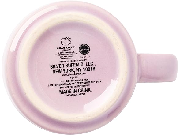 Hello Kitty Halloween 4Pk Mug Set w/Rack