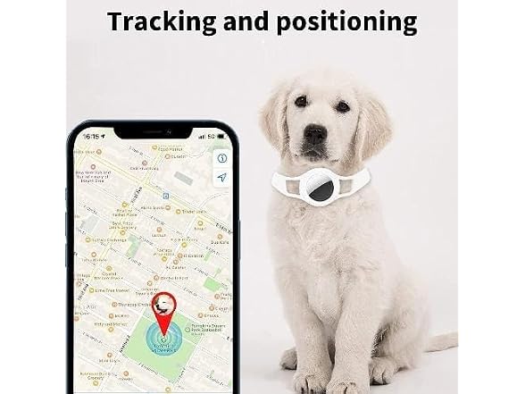 SaharaCase Silicone Dog Collar for Apple AirTag