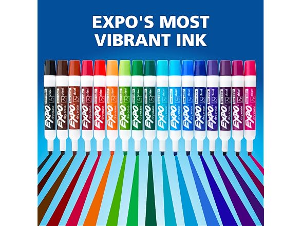 EXPO EXPO Dry Erase Markers, Black