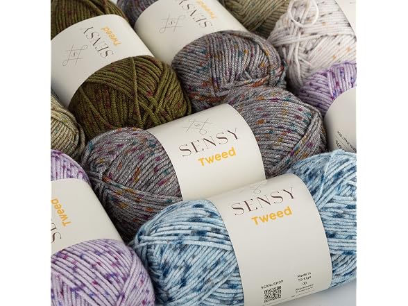 S Sensy Tweed-Premium Acrylic #4 Medium