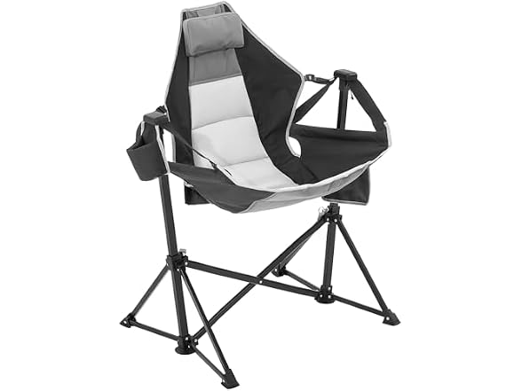 Reclining Camping Chair, 300 lbs Load Camping