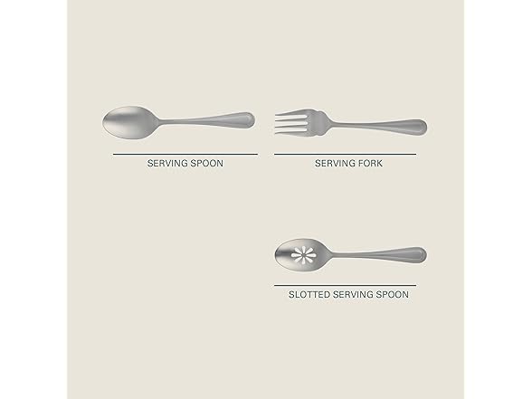 Gibson Home Sinta 87-Piece Stainless Steel Flatware Set 