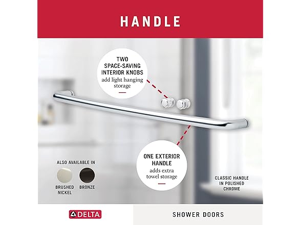 Delta Classic Sliding Tub Door, 60"