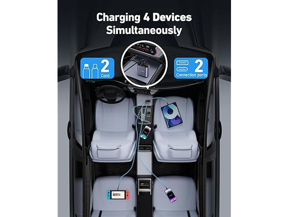 UYOUNG 100w Fast Car Phone Charger