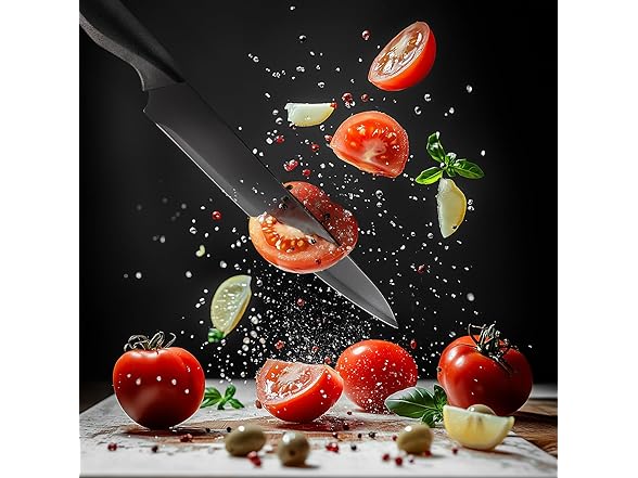 syvio 15 Pcs Kitchen Knife Set