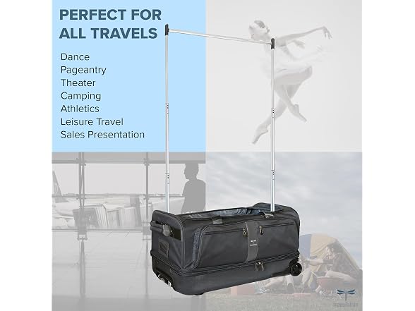 Travolution Dance Bag with Garment Rack
