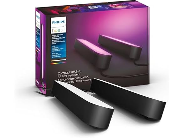 2PK Phllips Hue 7820230U7 Smart Play Light Bar Kit