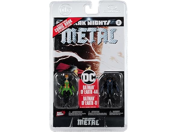 McFarlane Toys - DC Direct Page Punchers 2pk Batman of Earth