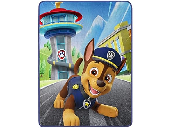 Northwest Paw Patrol Micro Raschel Throw Blanket