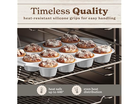 10-Pc Nonstick Stackable Bakeware Set