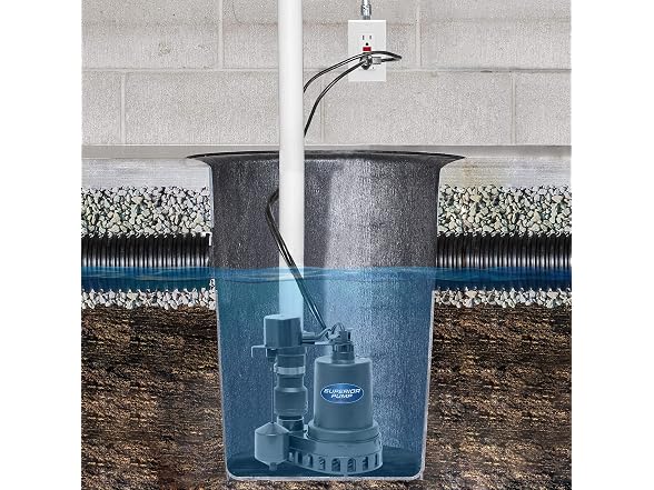 Superior Pump 92372 1/3 HP Thermoplastic Submersible