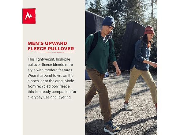 Marmot (L) Mens Upward Fleece Pullover