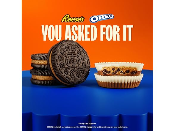 1PK OREO REESE'S Peanut Buttery Creme Chocolate