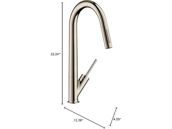 AXOR Starck Kitchen Faucet, Nickel