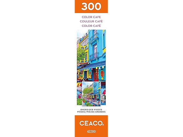 Ceaco Color Café 300 Piece Jigsaw Puzzle
