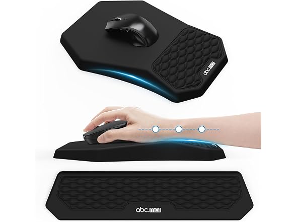 abc.mat Ergonomic Mouse & Keyboard Rest