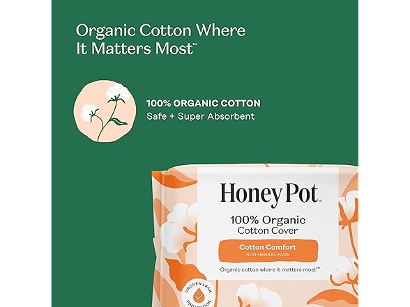 Honey Pot Regular Pads 20ct