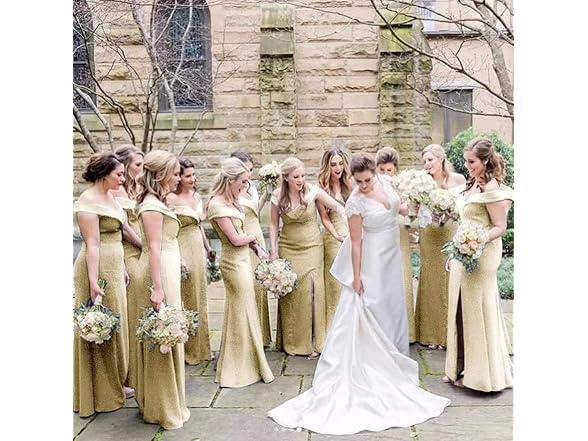 LanierWedding Women (14) Off Shoulder Long Dress