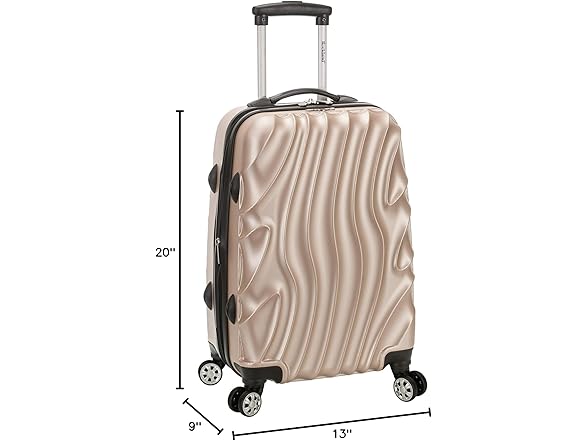 Rockland Melbourne Hardside Expandable 20" Carry-On