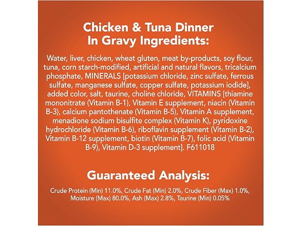 Friskies Prime Filets Chicken and Tuna Dinner