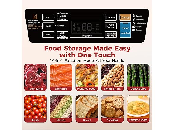 ROUUO Vacuum Sealer Machine