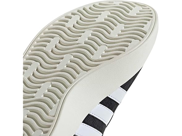 Adidas Womens VL Court 3.0 Sneakers - Black/White/Gold Metallic