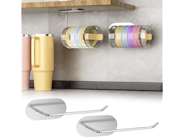 Quehun 2 PCS Tumbler Lid Organizers