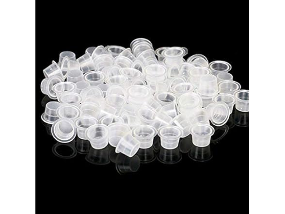 AKOAK Disposable Plastic Tattoo Ink Caps